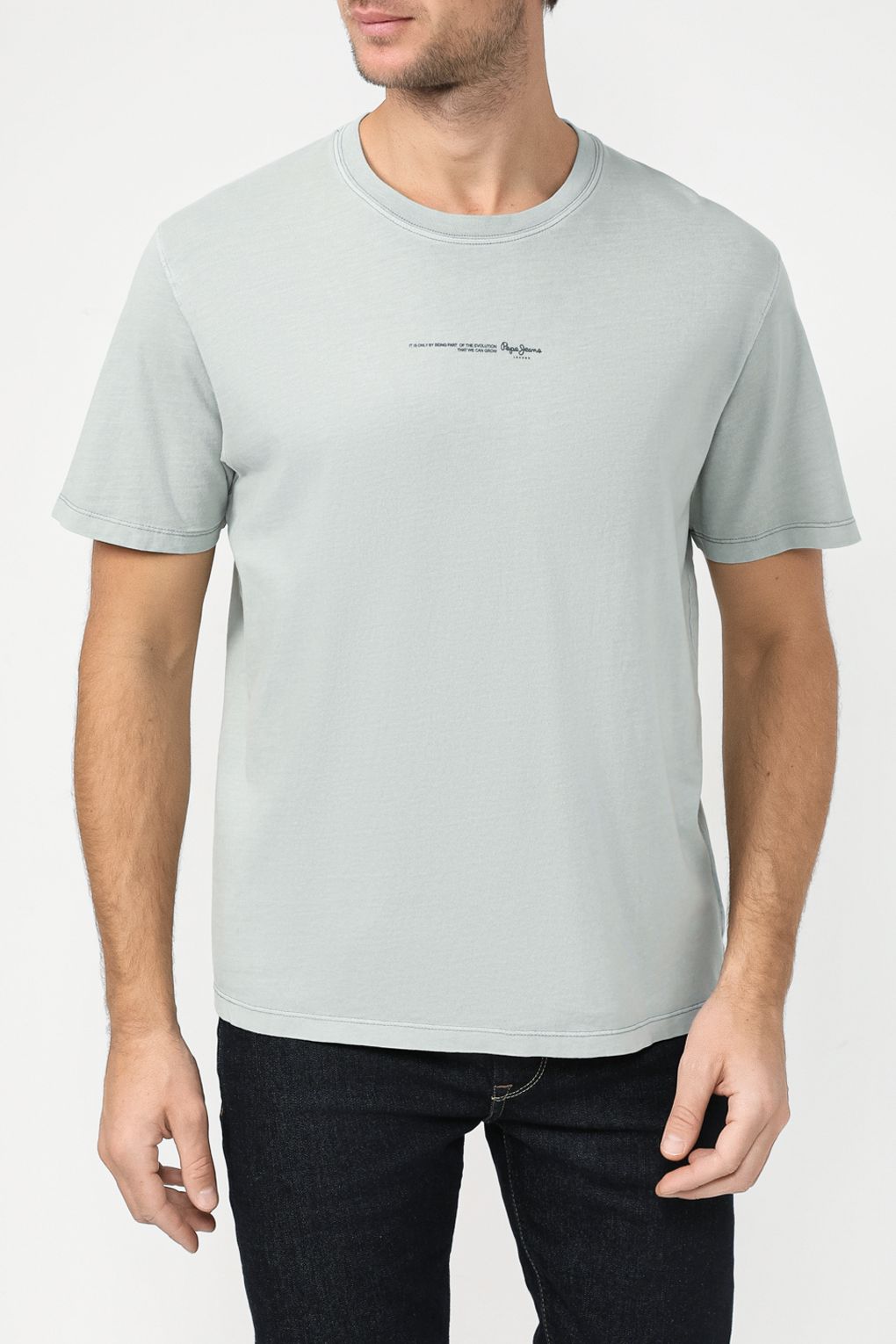 

Футболка мужская Pepe Jeans PM509231 зеленая M, Зеленый, PM509231