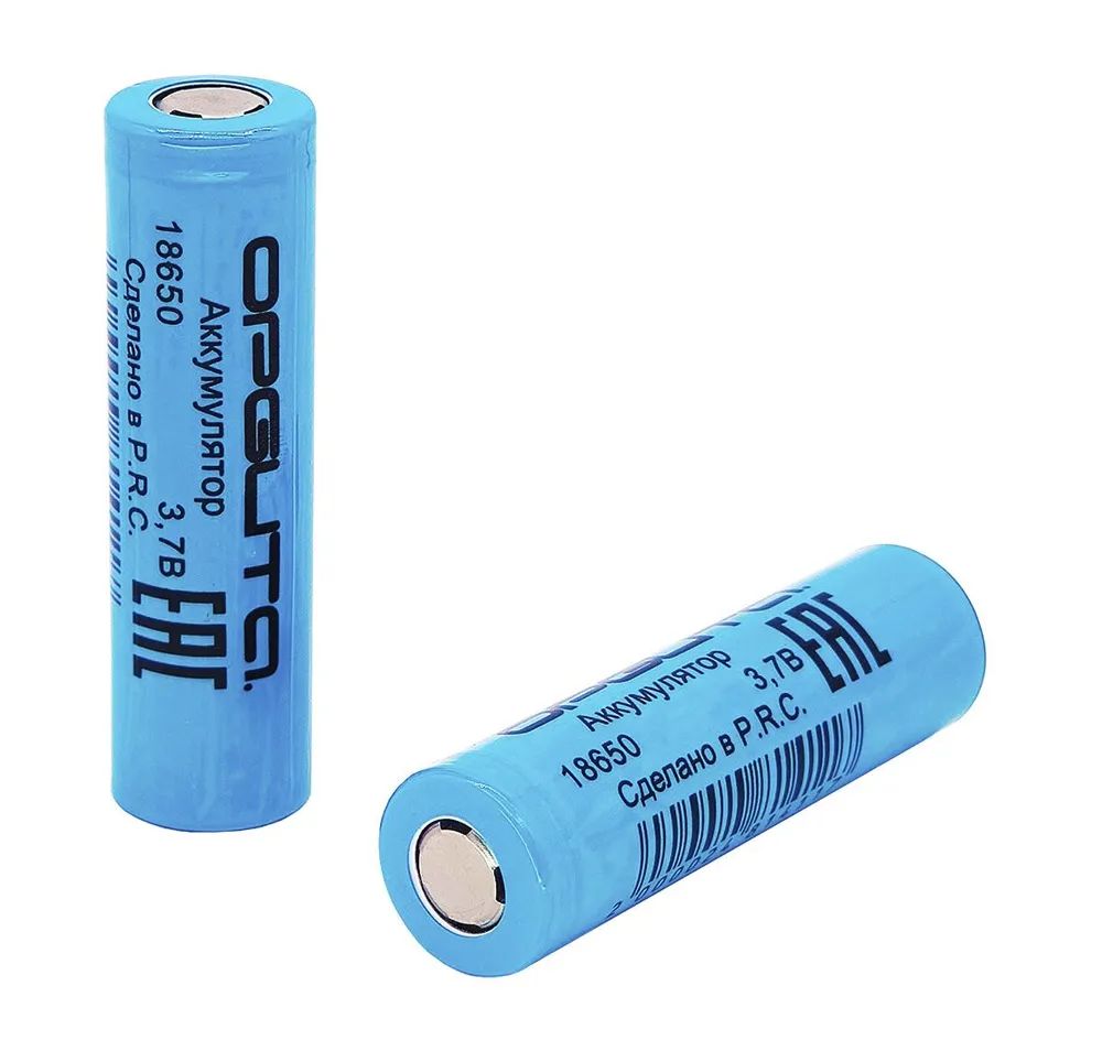 Аккумулятор 18650 li-ion 3.7v 2000mah / литий-ионный аккумулятор 18650