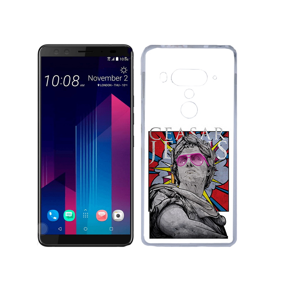 

Чехол MyPads Tocco для HTC U12+ крутая статуя свободы, Прозрачный, Tocco