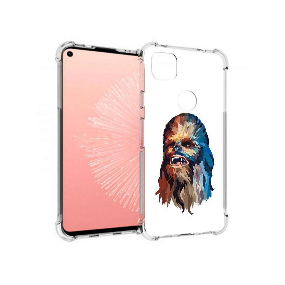 

Чехол MyPads Tocco для Google Pixel 4A star wars звездные войны, Прозрачный, Tocco