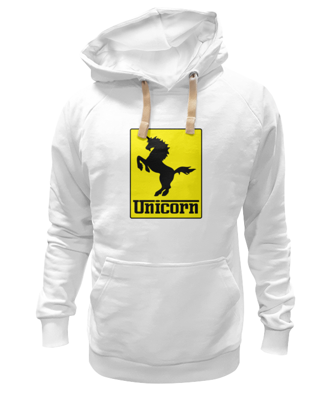 

Толстовка унисекс Printio Unicorn x ferrari белая 2XL, Белый, Unicorn x ferrari