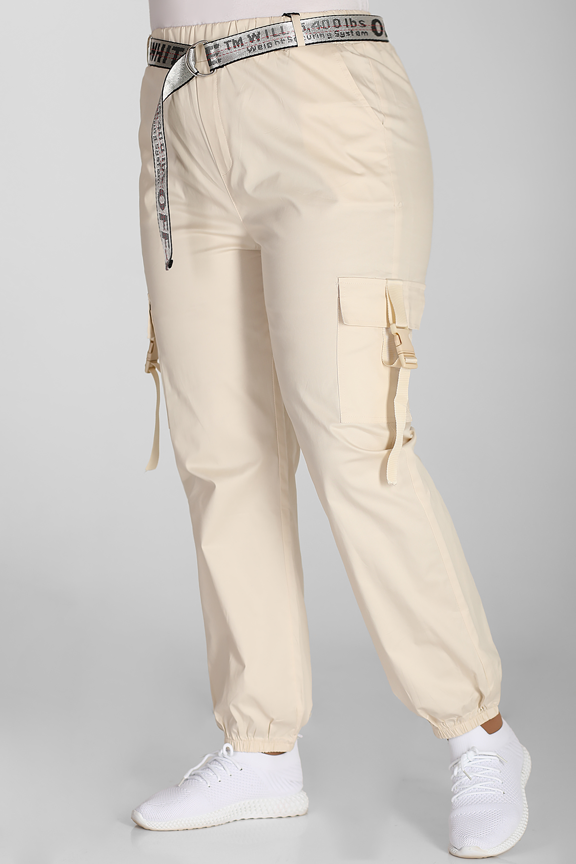 

Брюки женские AlmondShop 1Г-33 1829.4.С1 белые 54 RU, Белый, 1Г-33 1829.4.С1