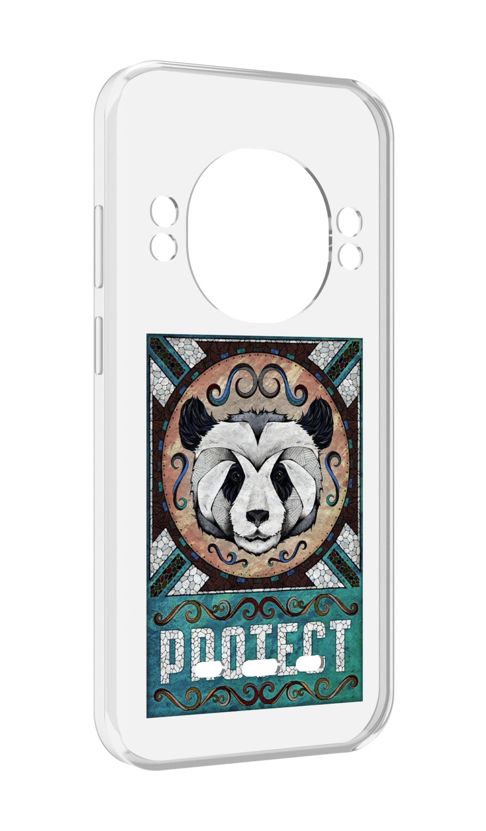 

Чехол MyPads защита панды для UleFone Power Armor 16 Pro, Прозрачный, Tocco