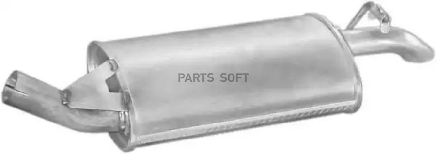 

POLMOSTROW Глушитель задняя часть 0819