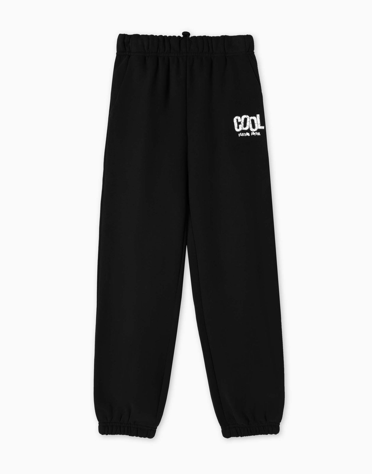 

Спортивные брюки для девочки Gloria Jeans GAC023551 черный 10-12л/152, GAC023551