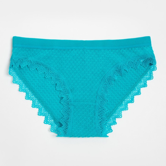 

Трусы женские Collorista 7730733 бирюзовые 42-44 RU, Бирюзовый, 7730733