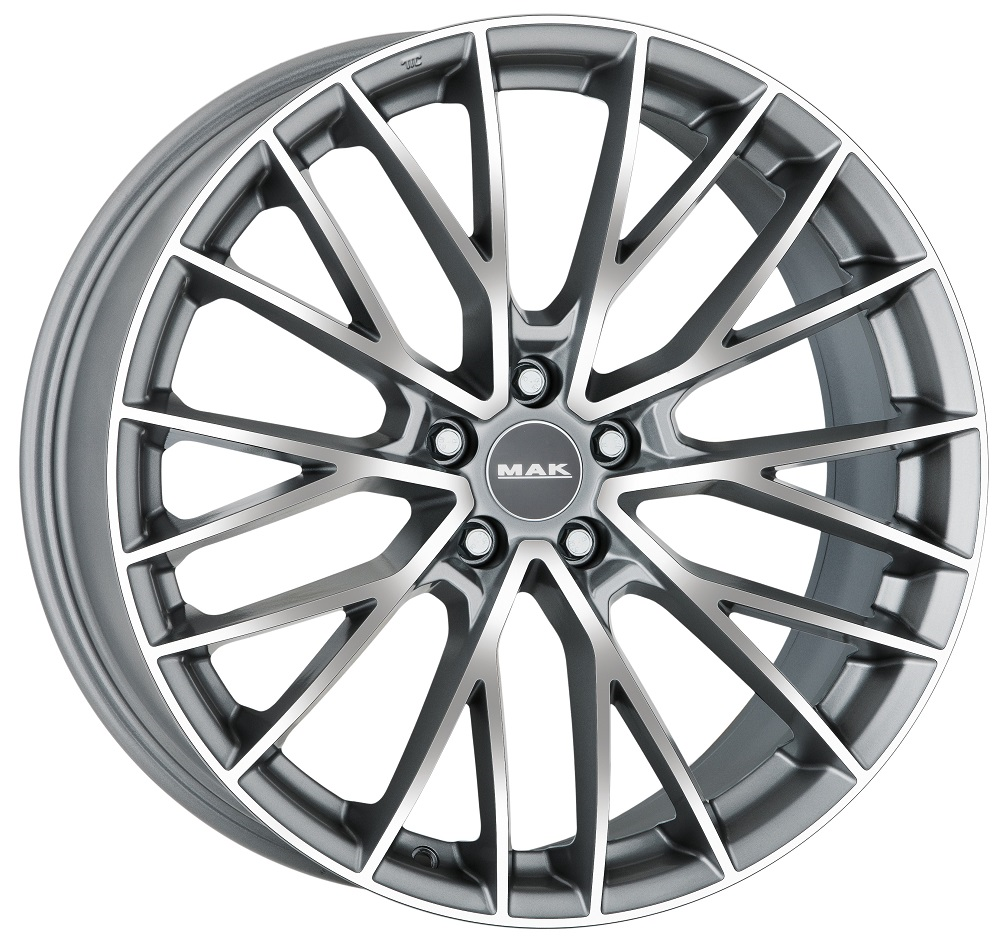 

Колесный диск MAK Speciale-D (GtM) 10xR21 ET38 5*112 D66.6, Серебристый