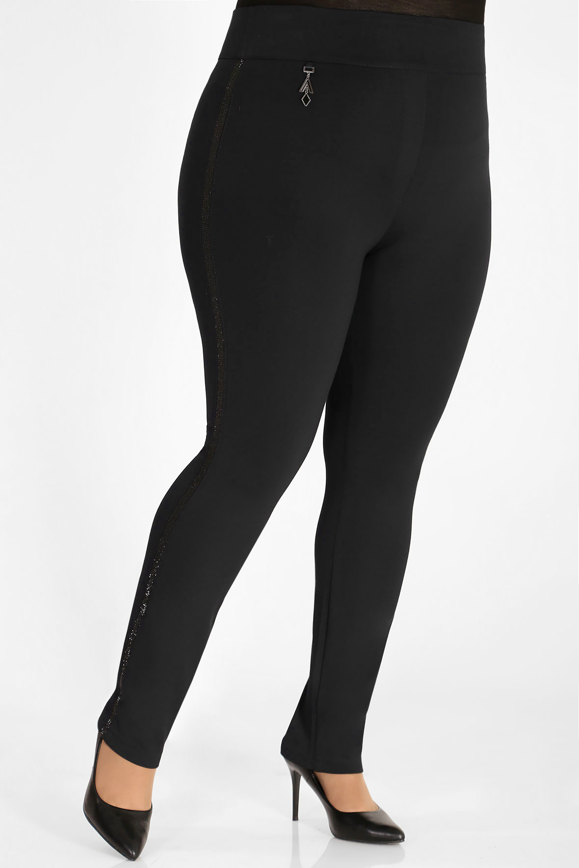 

Брюки женские AlmondShop 1В-53 196.1.С1 черные 62 RU, 1В-53 196.1.С1