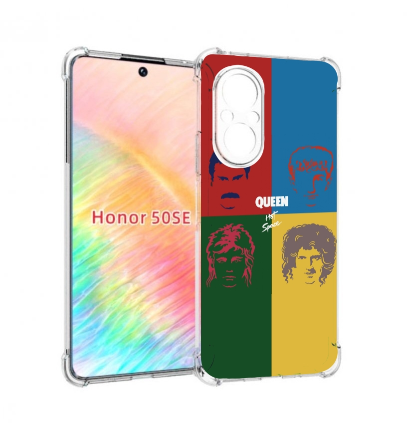 

Чехол бампер MyPads hot space queen альбом для Honor 50 SE проти, Прозрачный, Tocco