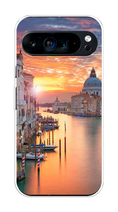 

Чехол на Google Pixel 9 Pro XL "Восход 11", Розовый;оранжевый, 272150-1