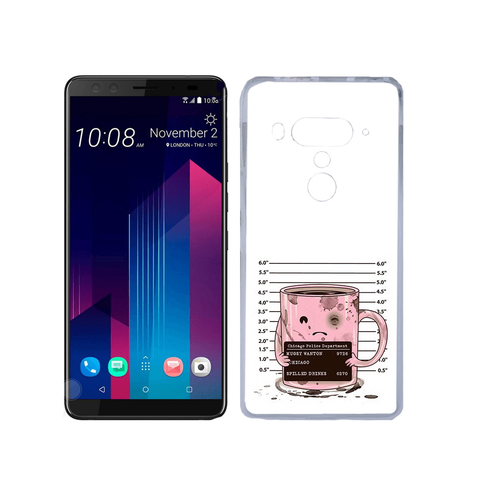 

Чехол MyPads Tocco для HTC U12+ кружка, Прозрачный, Tocco
