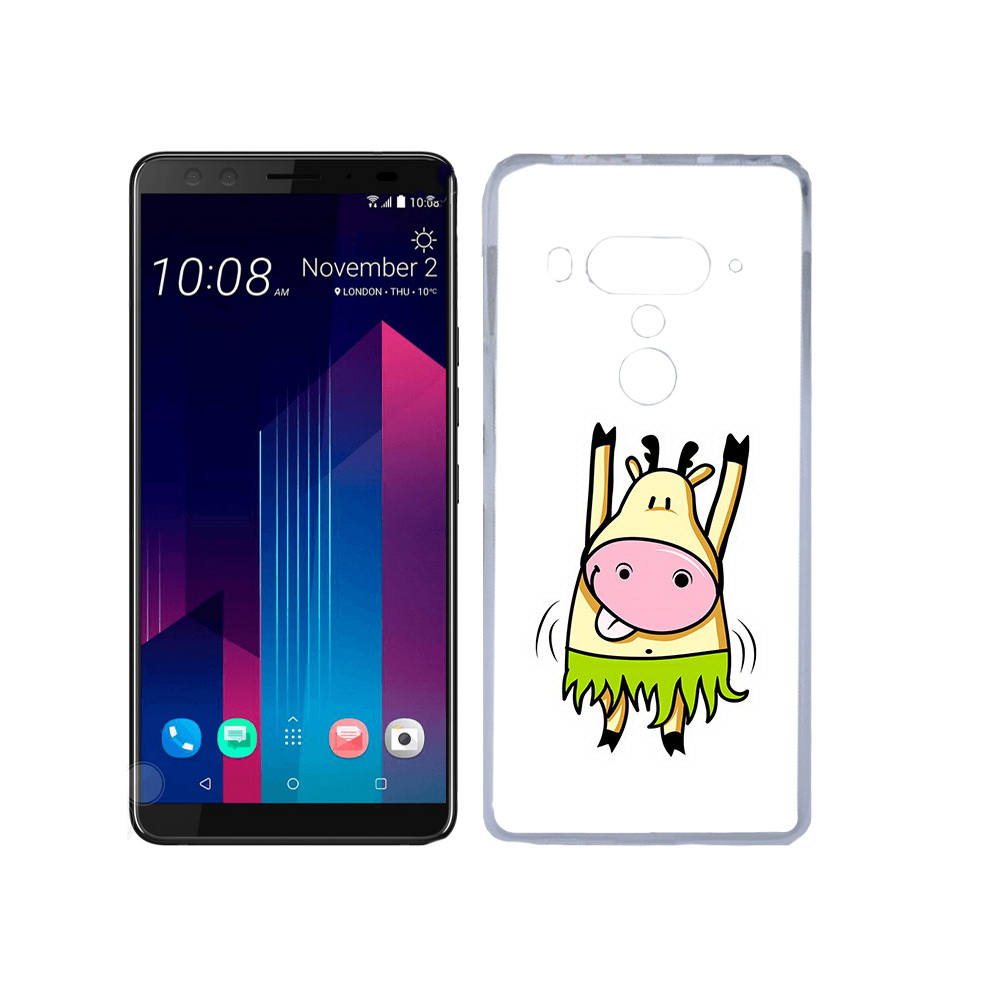 

Чехол MyPads Tocco для HTC U12+ Веселая корова, Прозрачный, Tocco