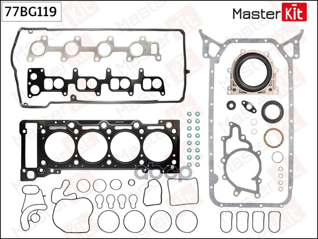 

Полный Комплект Прокладок MasterKit арт. 77BG119