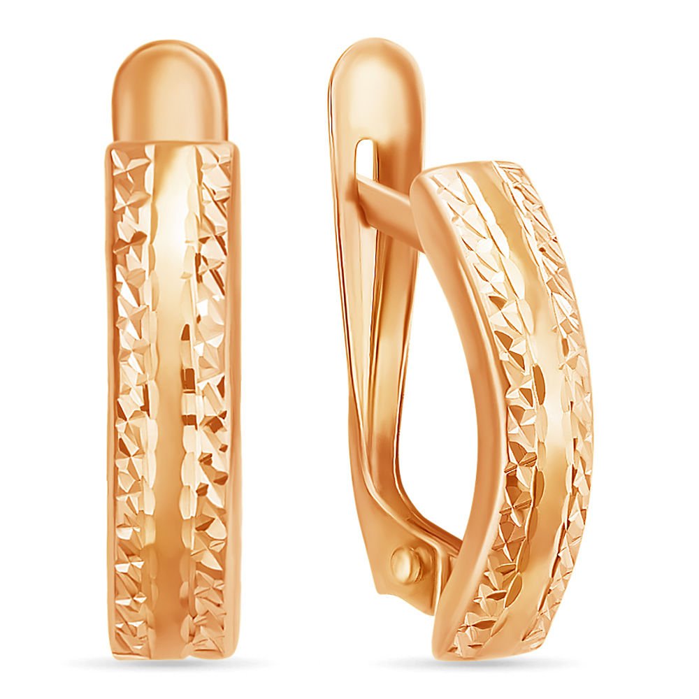 

Серьги из красного золота 585Gold 402003209, 402003209