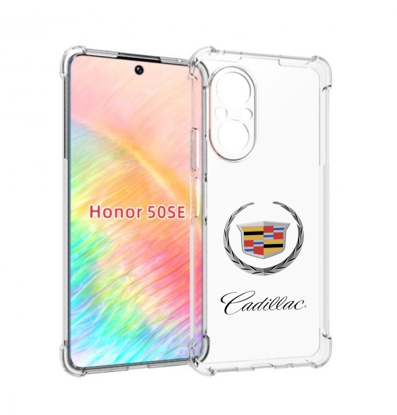 

Чехол бампер MyPads cadillac-кадиллак-4 мужской для Honor 50 SE, Прозрачный, Tocco