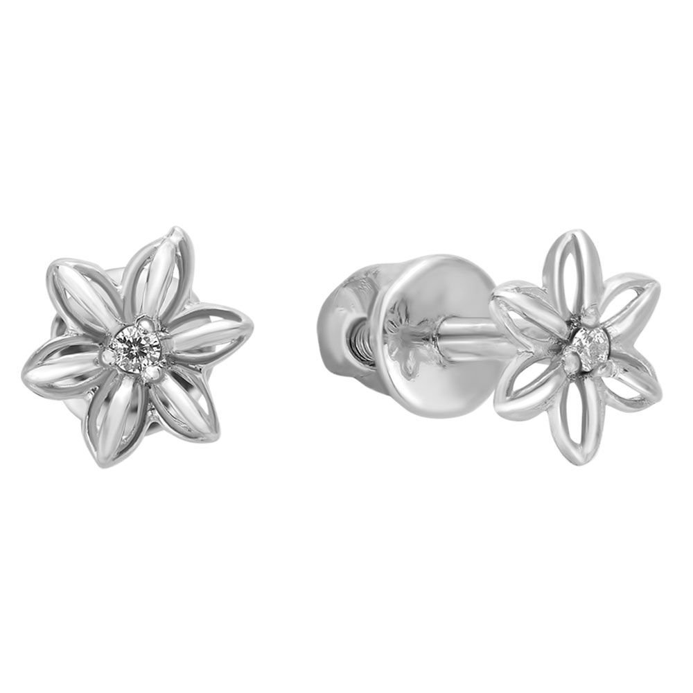 

Серьги из серебра без вставки 585Gold 902000184, 902000184