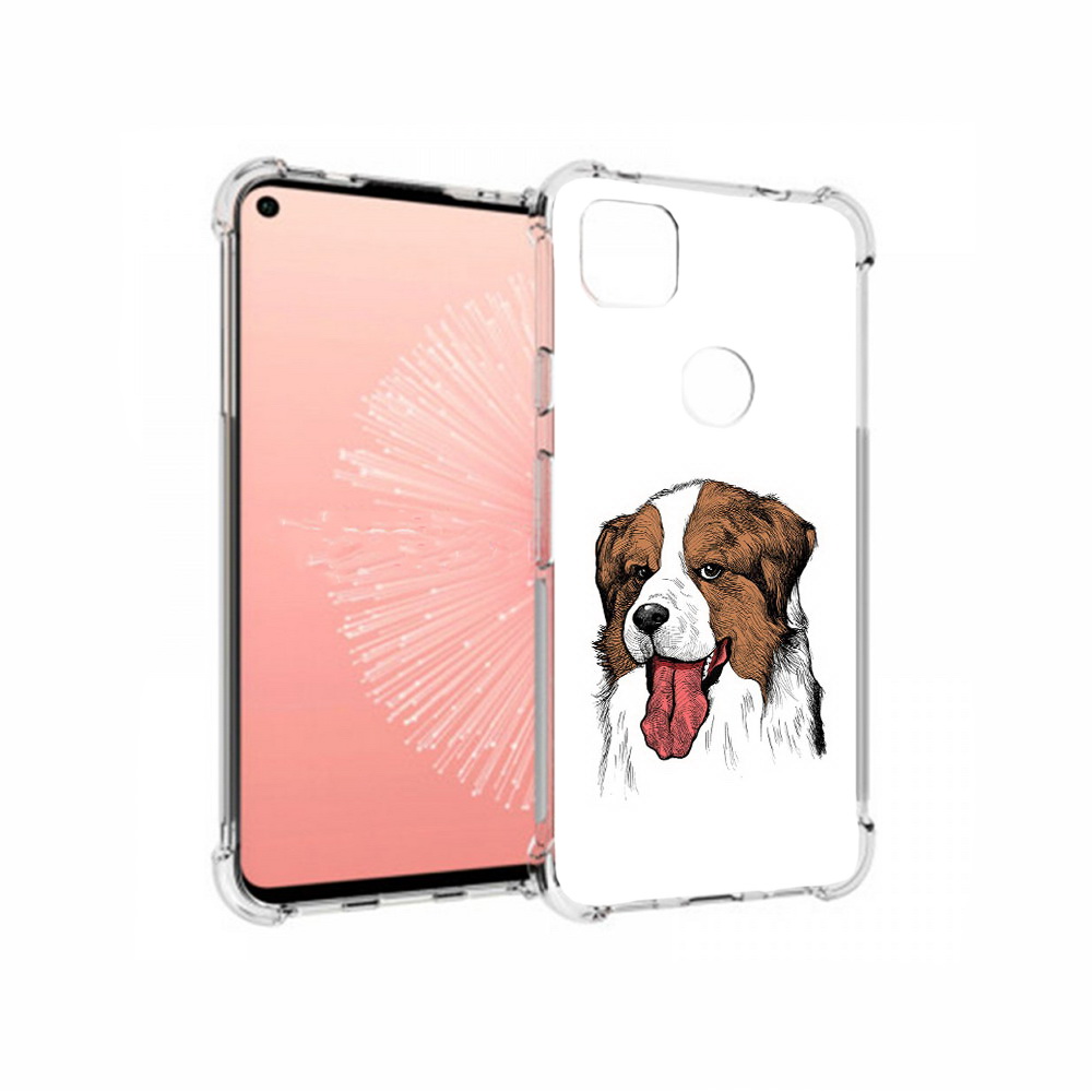 

Чехол MyPads Tocco для Google Pixel 4A бетховен, Прозрачный, Tocco