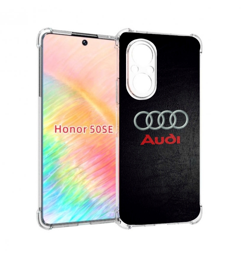 

Чехол бампер MyPads audi ауди 6 мужской для Honor 50 SE противоу, Прозрачный, Tocco