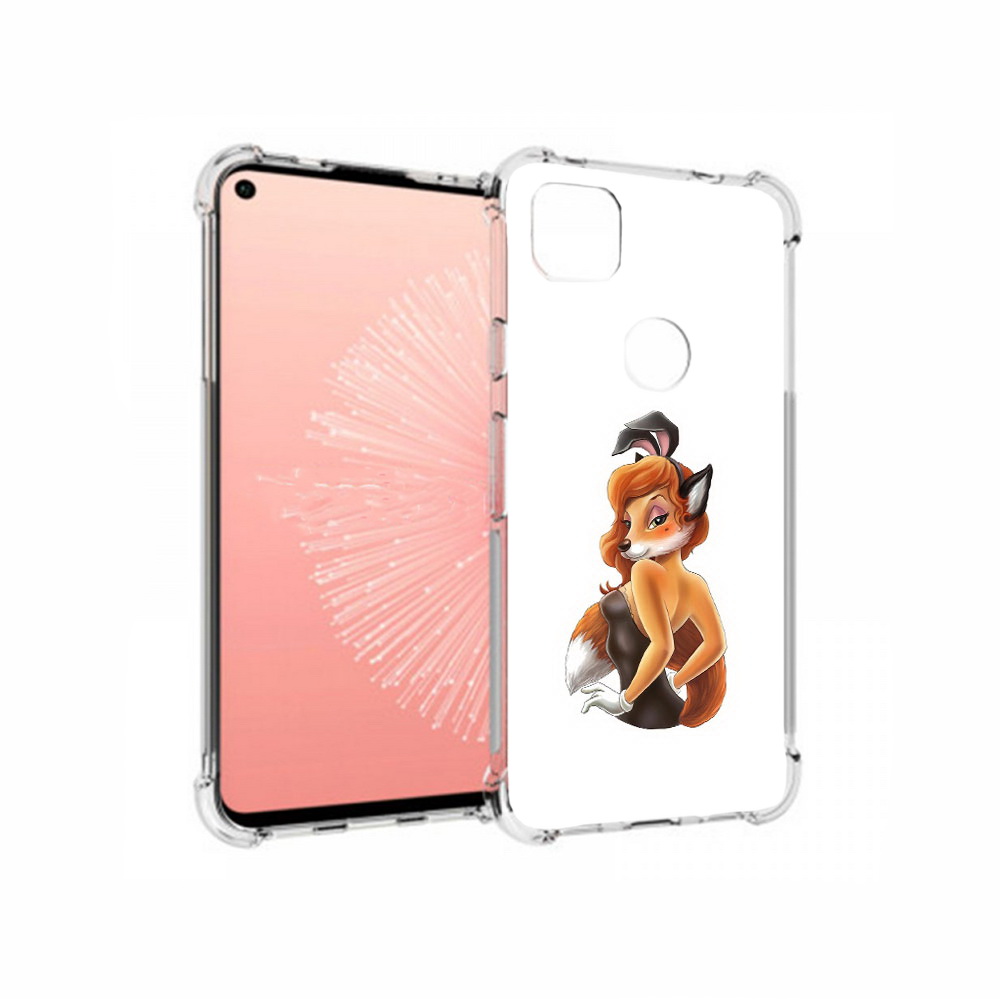 

Чехол MyPads Tocco для Google Pixel 4A баронесса, Прозрачный, Tocco