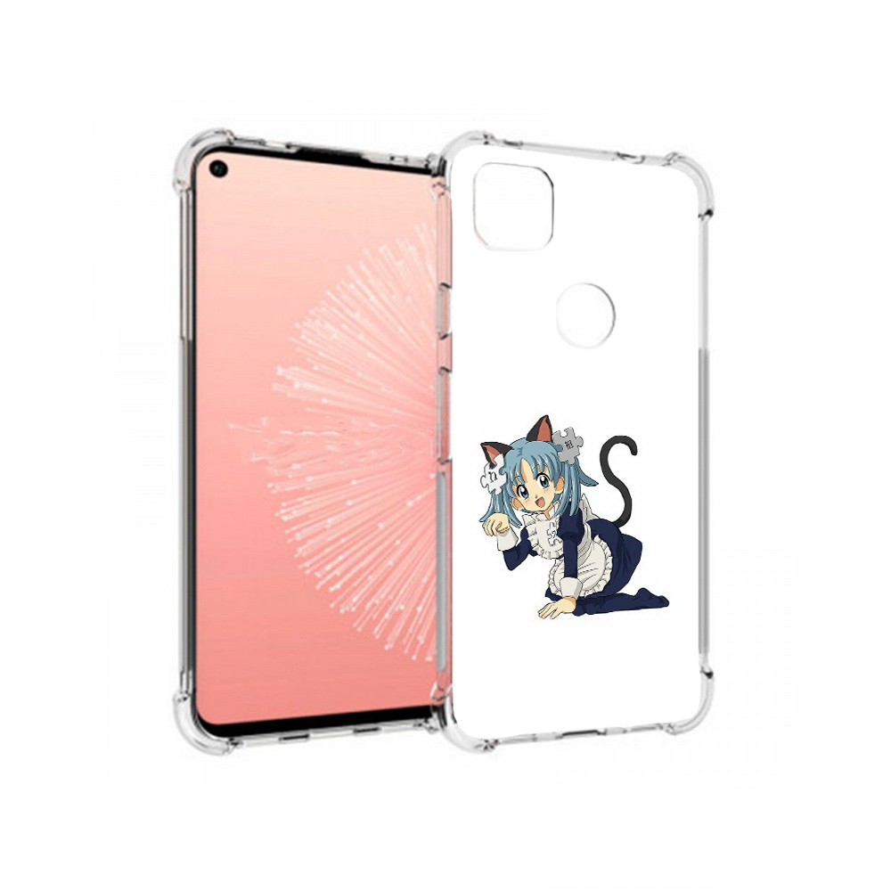 

Чехол MyPads Tocco для Google Pixel 4A аниме3, Прозрачный, Tocco