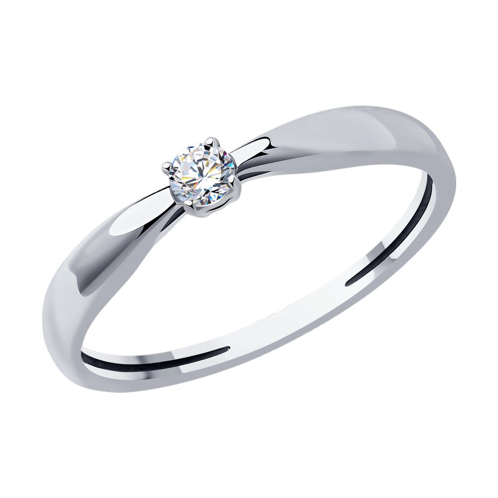 

Кольцо из золота р. , SOKOLOV Diamonds 1012444-3, бриллиант, 1012444-3