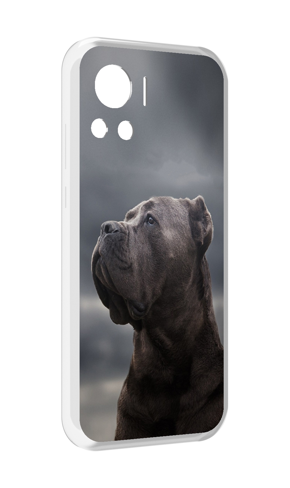 

Чехол MyPads кане корсо для Motorola Edge 30 Ultra, Прозрачный, Tocco