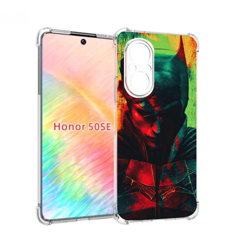 

Чехол бампер MyPads The Batman для Honor 50 SE противоударный, Прозрачный, Tocco