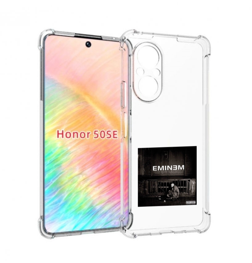 

Чехол Бампер Mypads The Marshall Mathers Lp Для Honor 50 Se Прот, Прозрачный, Tocco