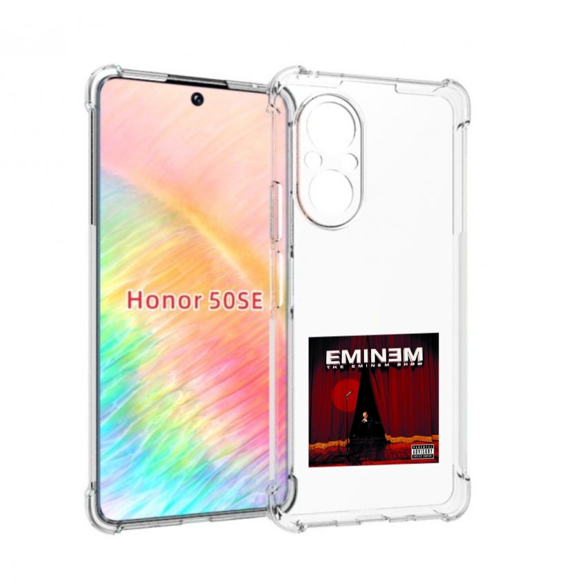 

Чехол Бампер Mypads The Eminem Show Для Honor 50 Se Противоударный, Прозрачный, Tocco