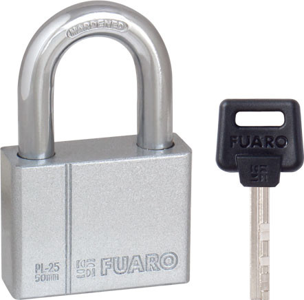 

Замок навесной Fuaro (Фуаро) PL-2550 (50 мм) 4 " фин." кл. БЛИСТЕР