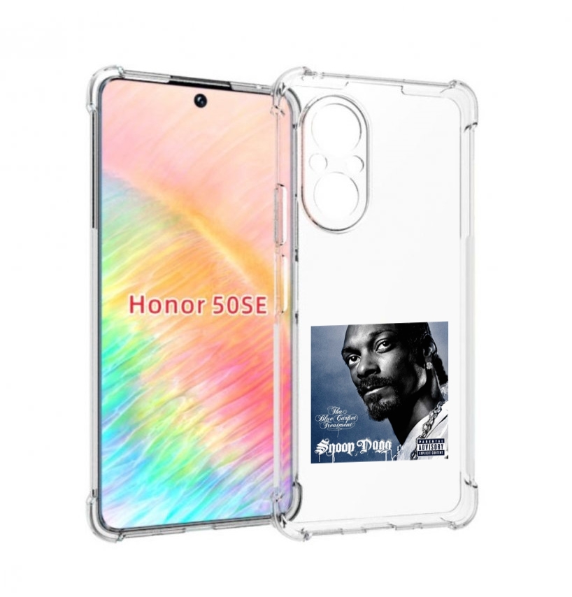 

Чехол Бампер Mypads Snoop Dogg Tha Blue Carpet Treatment Для Hon, Прозрачный, Tocco