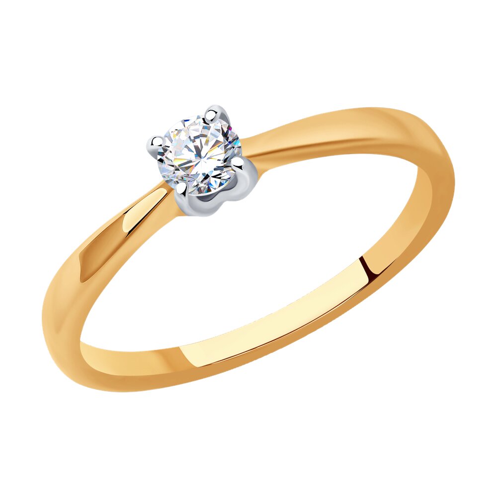 

Кольцо из золота р. , SOKOLOV Diamonds 1012411, бриллиант, 1012411