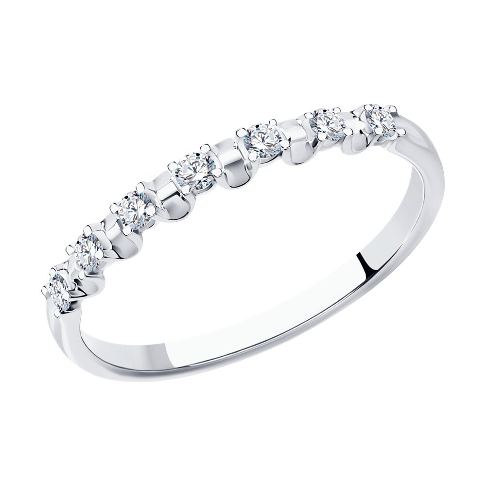 

Кольцо из белого золота с бриллиантом р. 16 SOKOLOV Diamonds 1012409-3, 1012409-3