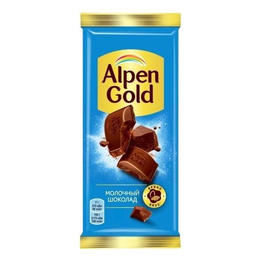 Шоколад Alpen Gold молочный 80 г