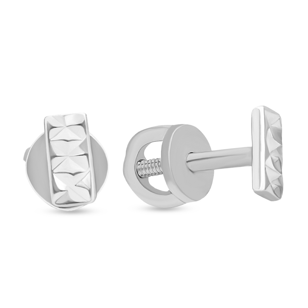 

Серьги из серебра без вставки 585Gold 702009555, 702009555