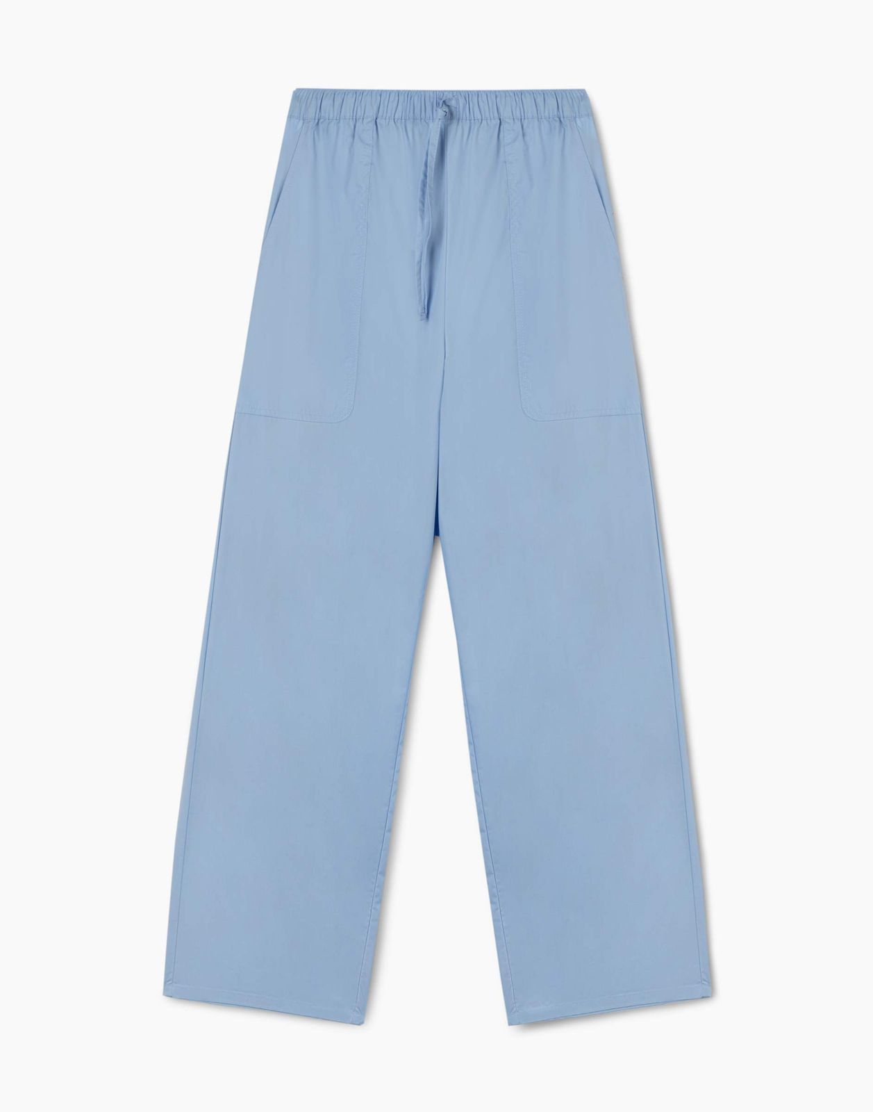 Брюки женские Gloria Jeans GPT009565 голубой M/170