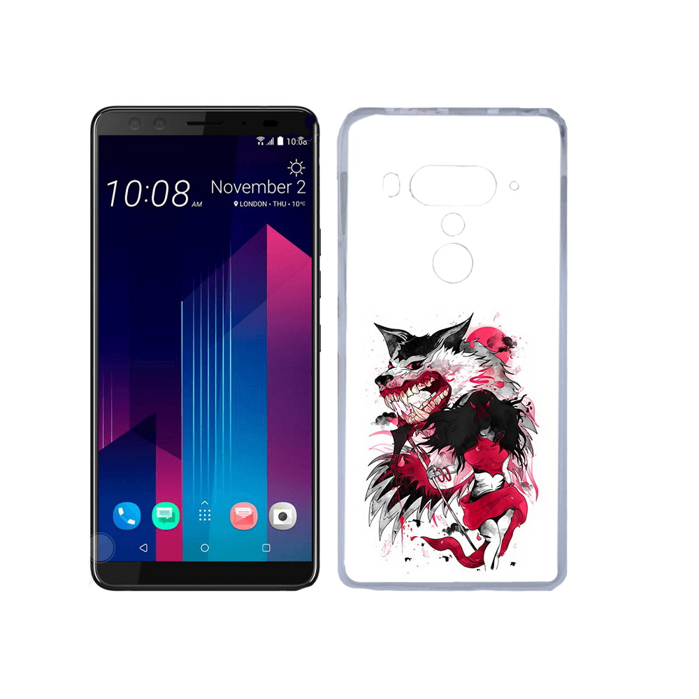 

Чехол MyPads Tocco для HTC U12+ красная шапочка, Прозрачный, Tocco