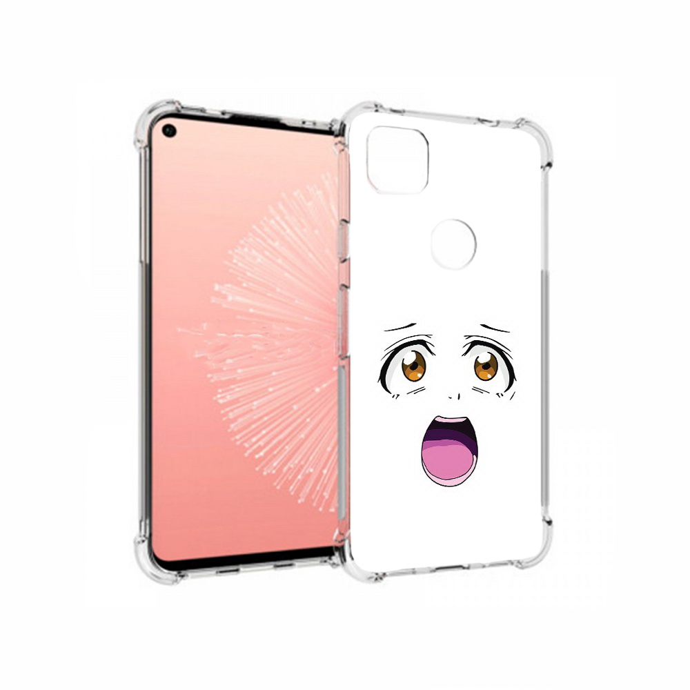 

Чехол MyPads Tocco для Google Pixel 4A аниме лицао, Прозрачный, Tocco