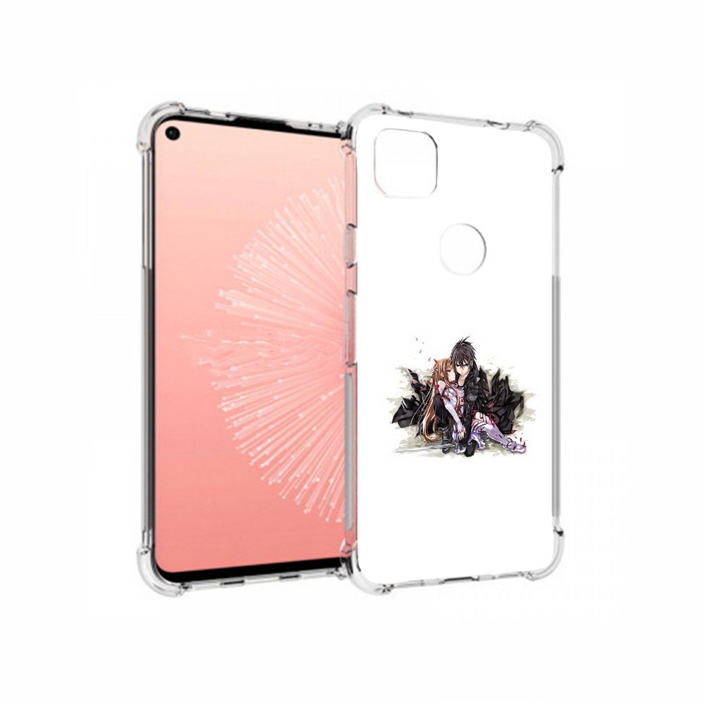 

Чехол MyPads Tocco для Google Pixel 4A аниме асуна, Прозрачный, Tocco