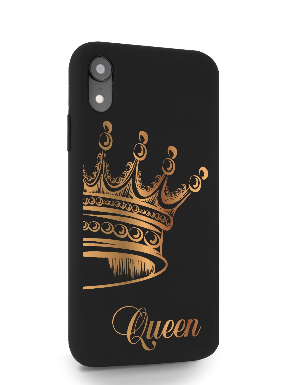 фото Чехол musthavecase для iphone xr queen черный