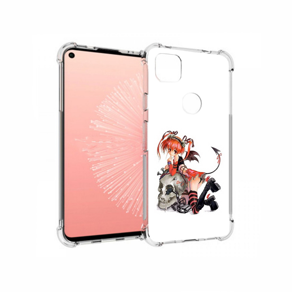 

Чехол MyPads Tocco для Google Pixel 4A аниме, Прозрачный, Tocco