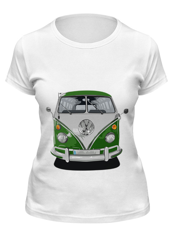 

Футболка женская Printio Volkswagen белая M, Белый, Volkswagen
