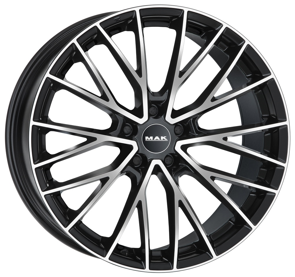 

Колесный диск MAK Speciale (BMr) 8.5xR20 ET45 5*112 D66.6, Черный;серебристый