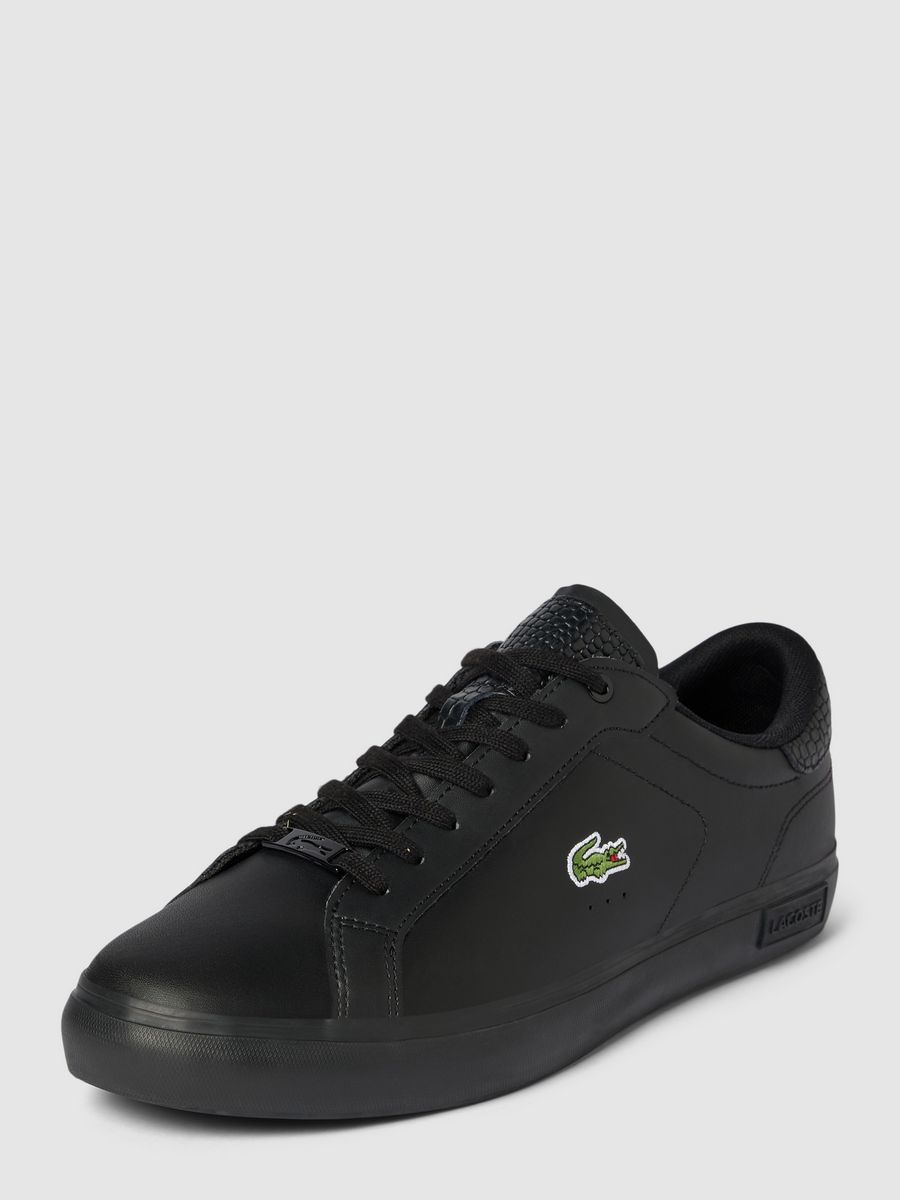 

Кеды мужские Lacoste 41SMA0030 черные 45 EU, Черный, 41SMA0030