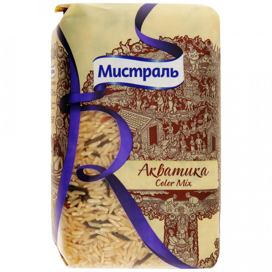 

Рис Мистраль Акватика Color Mix 500 г Россия, 6004210