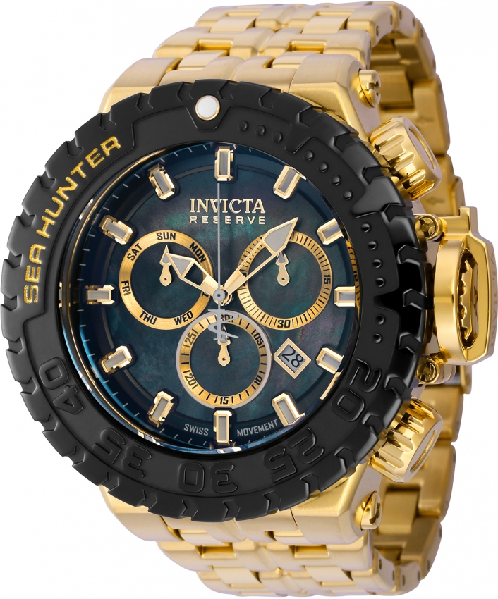 

Наручные часы мужские INVICTA 39959 золотистые, 39959