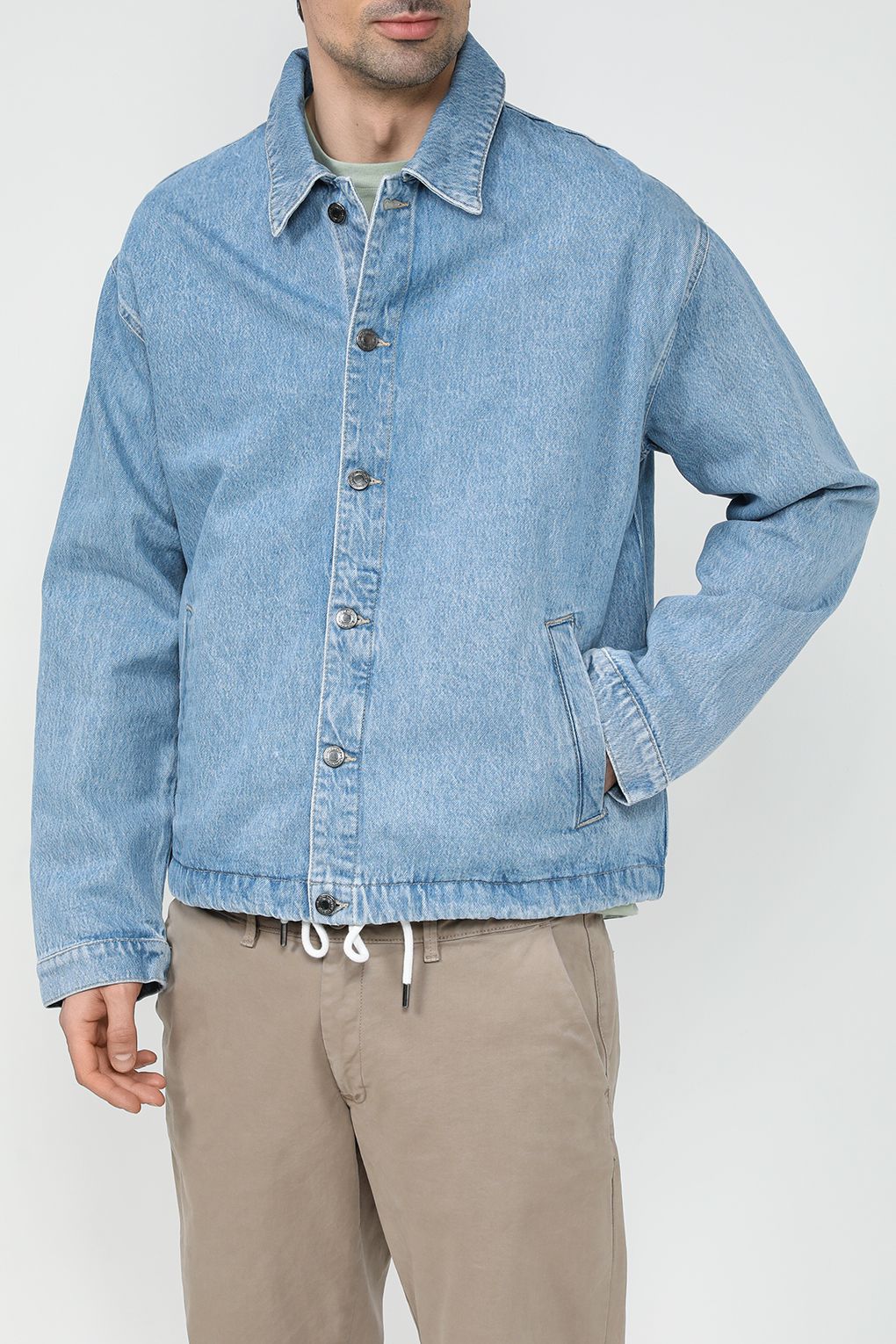 Джинсовая куртка мужская COLORPLAY CP24029340-005 синяя 52 RU