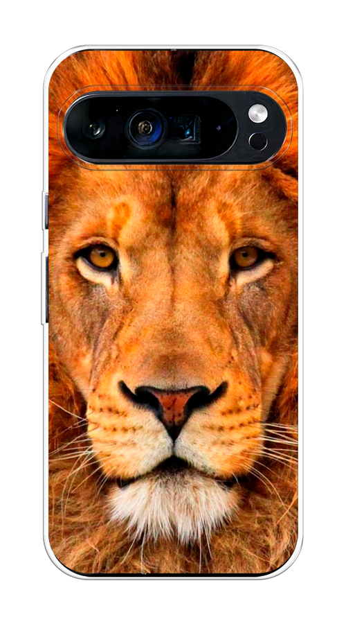 

Чехол на Google Pixel 9 Pro XL "Благородный лев", Оранжевый, 272150-1