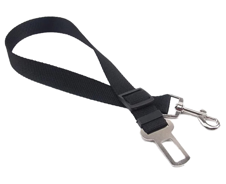 

Ремень безопасности для собак в авто Dog Safety Belt 0.7 м черный