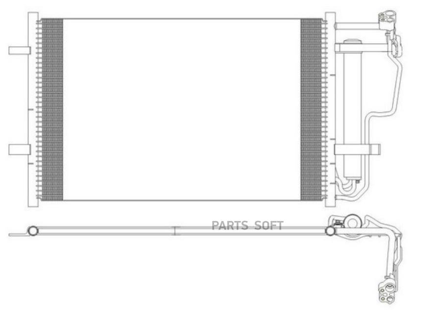

Радиатор Кондиционера Mazda 3 0814 5301-9805 Sakura 53019805